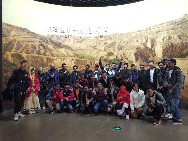 留学生走进河北省博物馆 留学生走进河北省博物馆